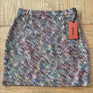 Missoni Vibrant Zigzag Pencil Skirt